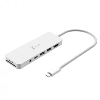 j5create JCD373EW - USB-C® Multi-Port Hub με Power Delivery