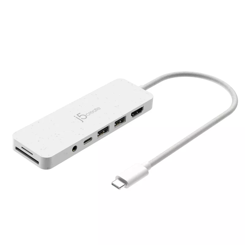 j5create JCD373EW - USB-C® Multi-Port Hub με Power Delivery