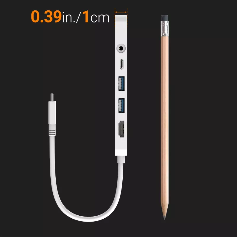 Πολυπροσαρμογέας USB-C j5create JCD373-N 60W Power Delivery 4K