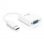 j5create JDA213 HDMI σε VGA Adapter Λευκό 0,1m 1920x1080P