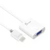 j5create JDA213 HDMI σε VGA Adapter Λευκό 0,1m 1920x1080P