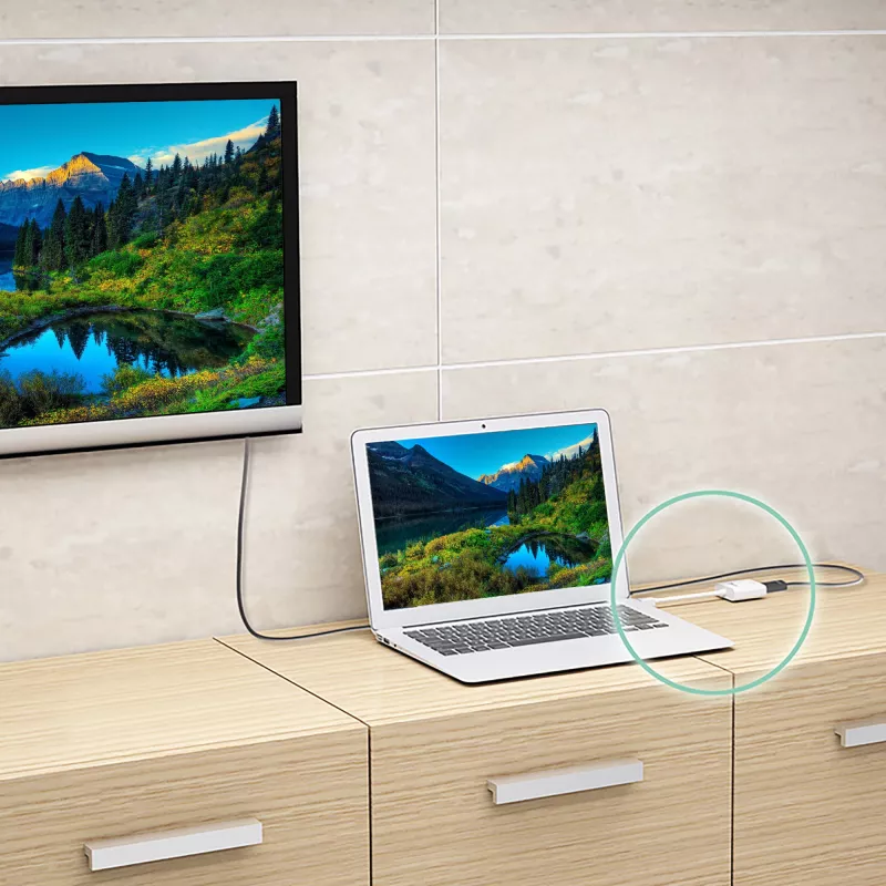 j5create JDA213 HDMI σε VGA Adapter Λευκό 0,1m 1920x1080P