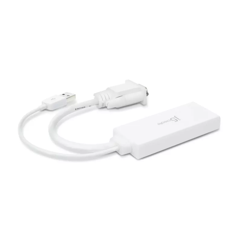 j5create JDA214 VGA-σε-HDMI-Video-Audio-Adapter Λευκό 0,176 m