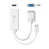 j5create JDA214 VGA-σε-HDMI-Video-Audio-Adapter Λευκό 0,176 m