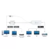 j5create JDA214 VGA-σε-HDMI-Video-Audio-Adapter Λευκό 0,176 m