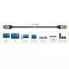 j5create JDC53 Ultra High Speed 8K UHD HDMI™ Καλώδιο, Μαύρο και Γκρι, 2 m