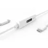 j5create JUCP14-N καλώδιο φόρτισης USB-C 2.0 σε USB-C με δυναμικό μετρητή ισχύος OLED