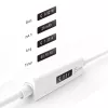 j5create JUCP14-N καλώδιο φόρτισης USB-C 2.0 σε USB-C με δυναμικό μετρητή ισχύος OLED