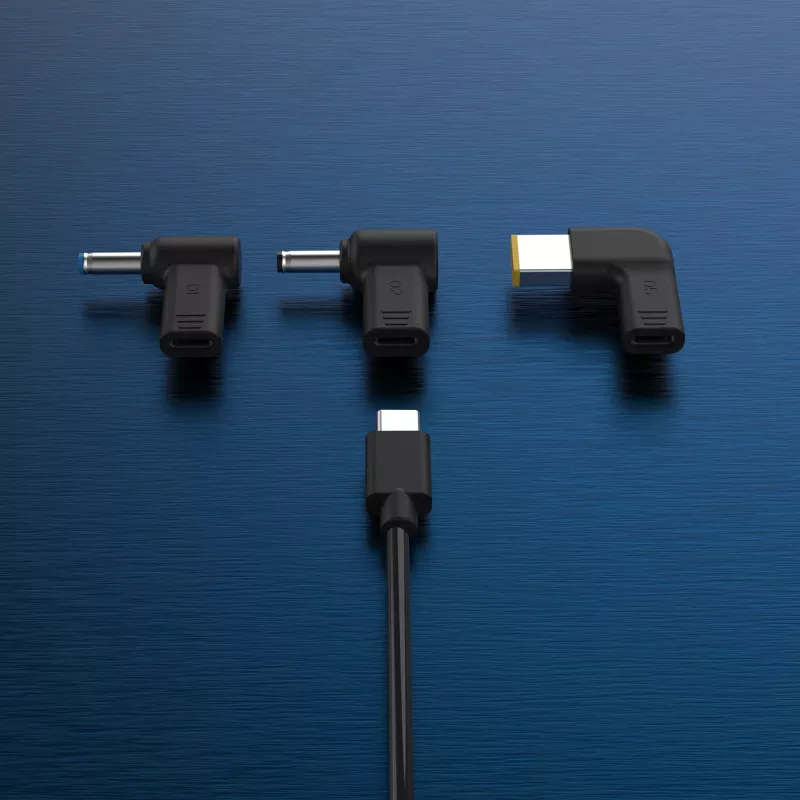 j5create JUP1565DCE3A-EN 67W GaN PD USB-C® Mini-φορτιστής με 3 τύπους DC-βυσμάτων - EU