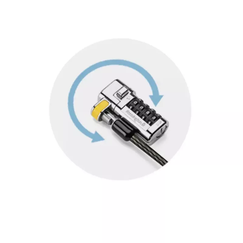 Kensington ClickSafe Universal Συνδυαστικό κλείδωμα Laptop
