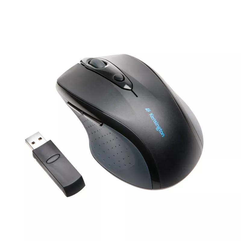 Kensington Pro Fit Wireless Full-Size Ποντίκι, αμφίχειρο, οπτικό, RF Wireless, 1600 DPI, Μαύρο
