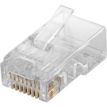 Microconnect KON503-10 Συνδετήρες καλωδίων RJ45 διαφανές
