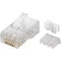 Microconnect KON505-10 Συνδετήρες RJ45 διαφανές