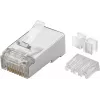 Microconnect KON506-10 Συνδετήρες RJ45 διαφανές