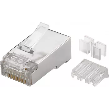 Microconnect KON506-10 Συνδετήρες RJ45 διαφανές