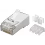 Microconnect KON506-10 Συνδετήρες RJ45 διαφανές