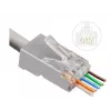 Microconnect KON512-50EZ Συνδετήρες RJ45 ασημί