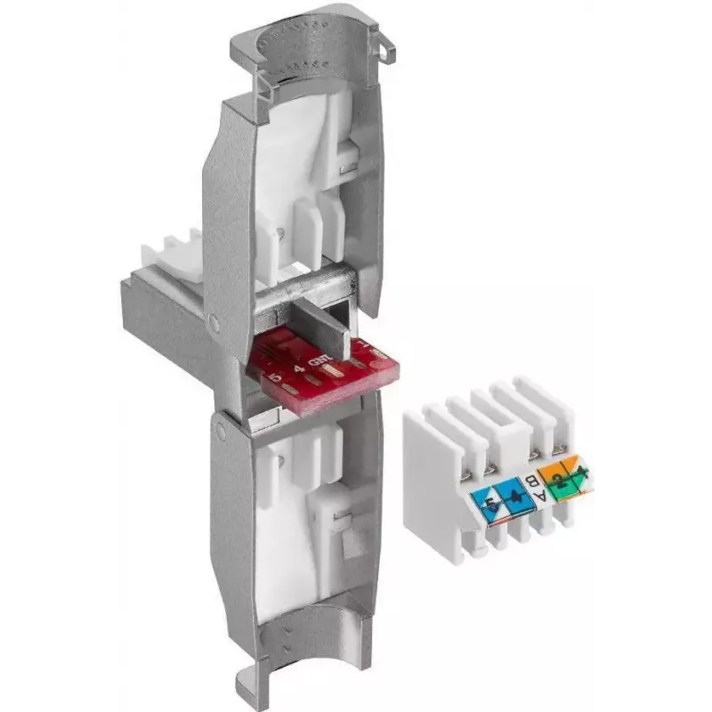 Microconnect KON522TL Συνδετήρες RJ45 ασημί