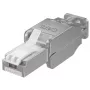 Microconnect KON522TL Συνδετήρες RJ45 ασημί