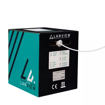 Καλώδιο Δικτύου Lanview LVN122114 305m Cat6 U/UTP 10000 Mbit/s Λευκό