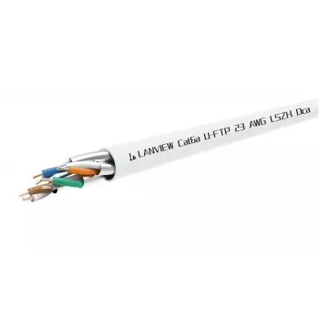 Lanview LVN122432 Καλώδιο Δικτύου Λευκό 305 m Cat6a U/FTP (STP)