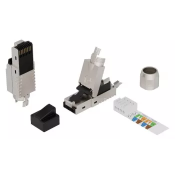 Lanview LVN125417 Συνδετήρας καλωδίων RJ45 ψευδάργυρος