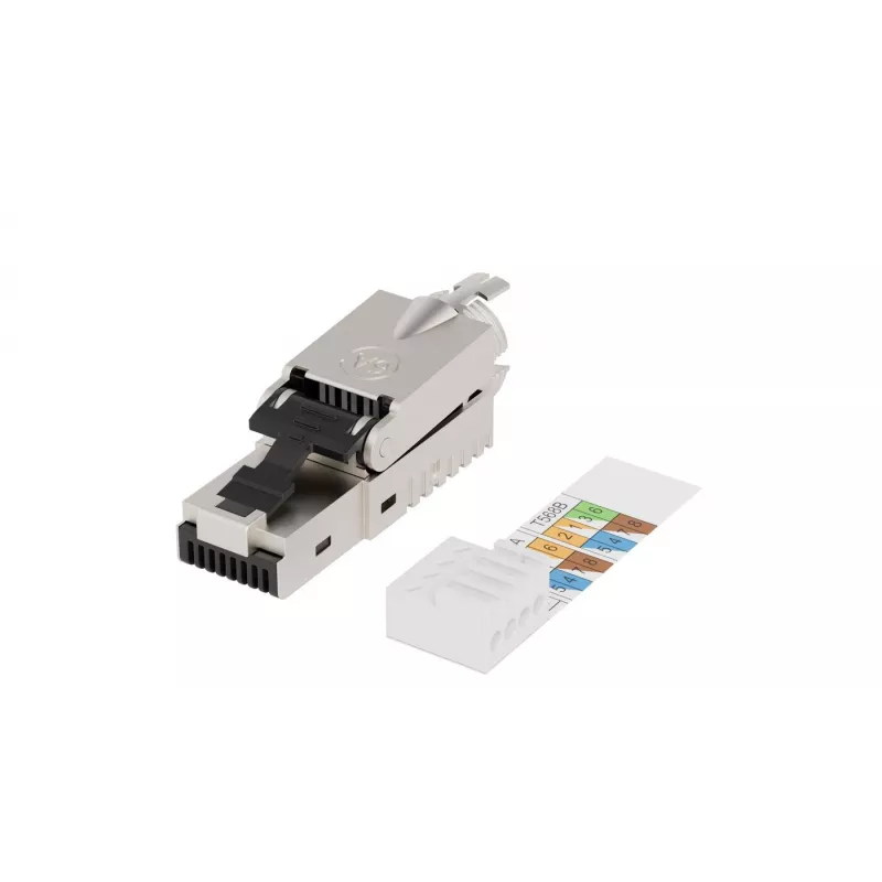 Lanview LVN125417 Συνδετήρας καλωδίων RJ45 ψευδάργυρος