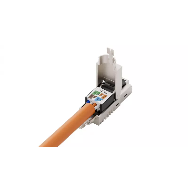 Lanview LVN125417 Συνδετήρας καλωδίων RJ45 ψευδάργυρος