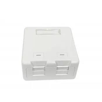 Lanview LVN127767 Πρίζα σύνδεσης 2 x RJ-45 λευκό