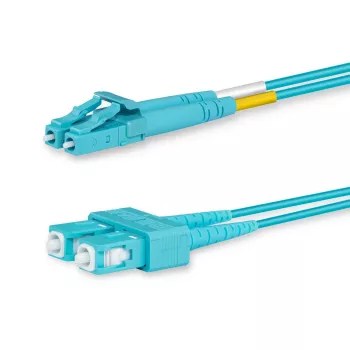 Lanview LVO231303 Καλώδιο InfiniBand/οπτικής ίνας 2 m 2x LC 2x SC aqua