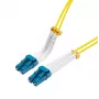 Lanview LVO231406-FLEX Καλώδιο InfiniBand/οπτικής ίνας 1 m LC LC/LC κίτρινο