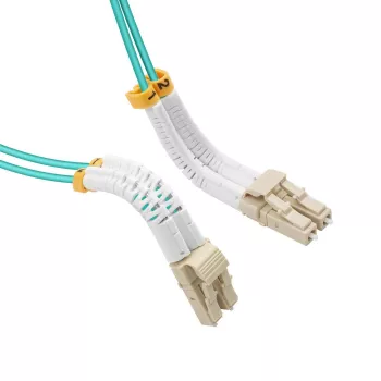 Lanview LVO2314705-FLEX Καλώδιο InfiniBand/οπτικής ίνας 0,5 m LC LC/LC aqua