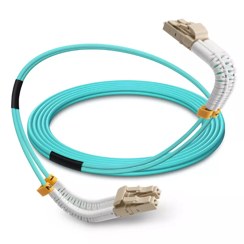 Lanview LVO2314705-FLEX Καλώδιο InfiniBand/οπτικής ίνας 0,5 m LC LC/LC aqua