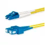 Lanview LVO231491 Καλώδιο InfiniBand/οπτικής ίνας 1 m 2x LC 2x SC κίτρινο
