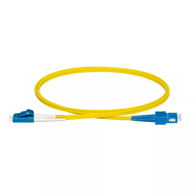 Lanview LVO231492 Καλώδιο InfiniBand/οπτικής ίνας 2 m 2x LC 2x SC κίτρινο