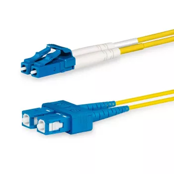 Lanview LVO231495 Καλώδιο InfiniBand/οπτικής ίνας 10 m 2x LC 2x SC κίτρινο