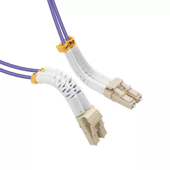 Lanview LVO2318005-FLEX Καλώδιο InfiniBand/οπτικής ίνας 0,5 m LC LC/LC βιολετί