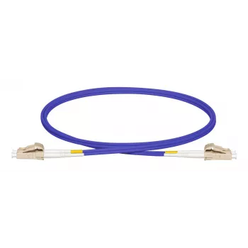 Lanview LVO231810 Καλώδιο InfiniBand/οπτικής ίνας 1 m 2x LC λιλά