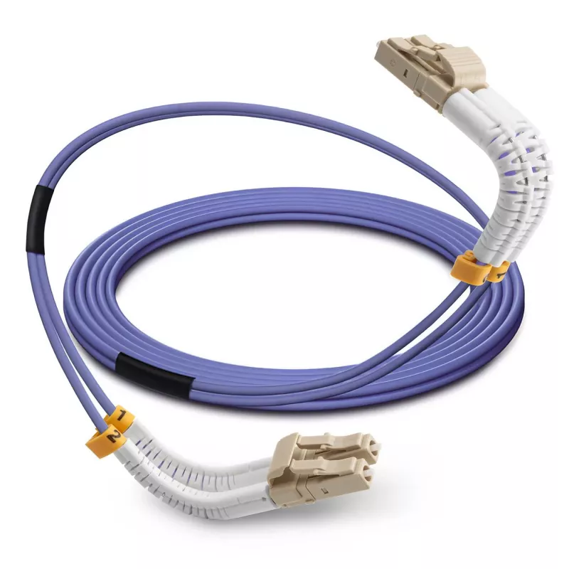 Lanview LVO231810-FLEX Καλώδιο InfiniBand/οπτικής ίνας 1 m LC LC/LC λιλά