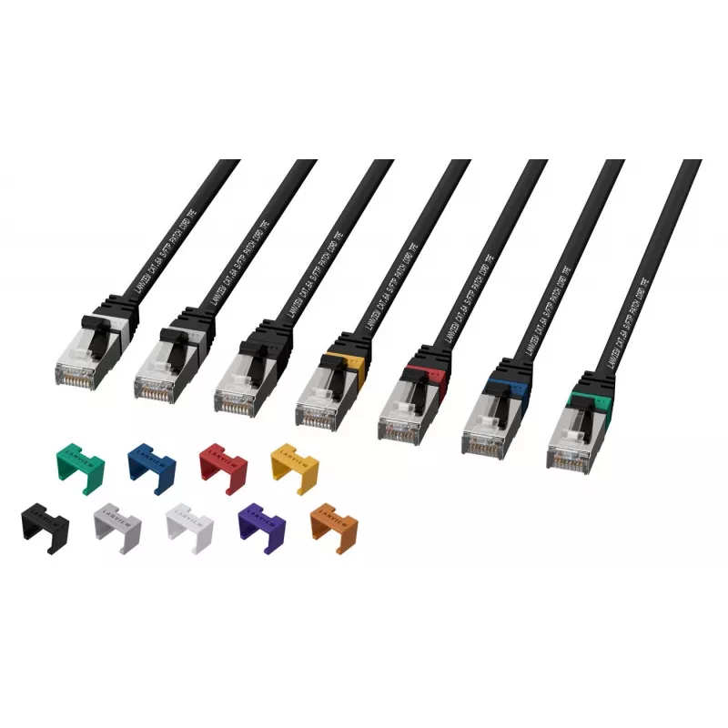 Lanview LV-SFTP6A03B Καλώδιο δικτύου μαύρο 3 m S/FTP (S-STP)