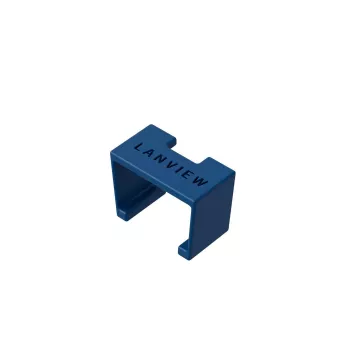 Κλιπ χρωματικής κωδικοποίησης Lanview LVT-SC-B μπλε πλαστικό 20 τεμ.