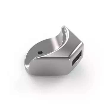 Compulocks Ledge Adapter για MacBook Air 15 ίντσες M2 M3 με Κλειδαριά καλωδίου Ασημί