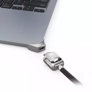 Compulocks Ledge Adapter για MacBook Air 15 ίντσες M2 M3 με Κλειδαριά καλωδίου Ασημί
