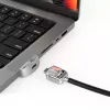 Compulocks Ledge Lock Adapter για MacBook Pro 14 ίντσες M1 M2 M3 Κλειδαριά καλωδίου Ασημί