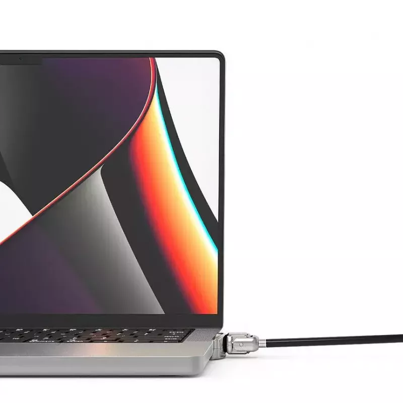 Compulocks Ledge Lock Adapter για MacBook Pro 14 ίντσες M1 M2 M3 Κλειδαριά καλωδίου Ασημί