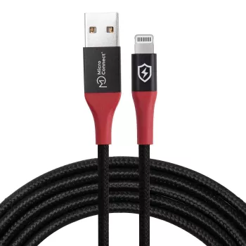 Microconnect MC-ALIGHTNING-SC Καλώδιο Lightning 1,5 m Μαύρο