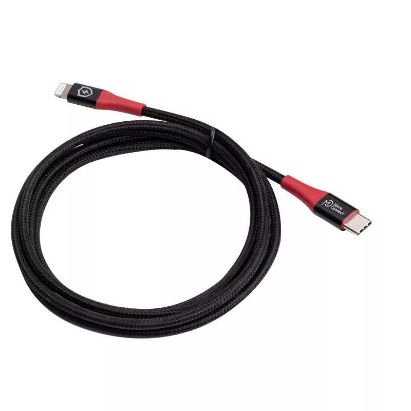 Microconnect MC-CLIGHTNING-SC Καλώδιο Lightning 1,5 m Μαύρο