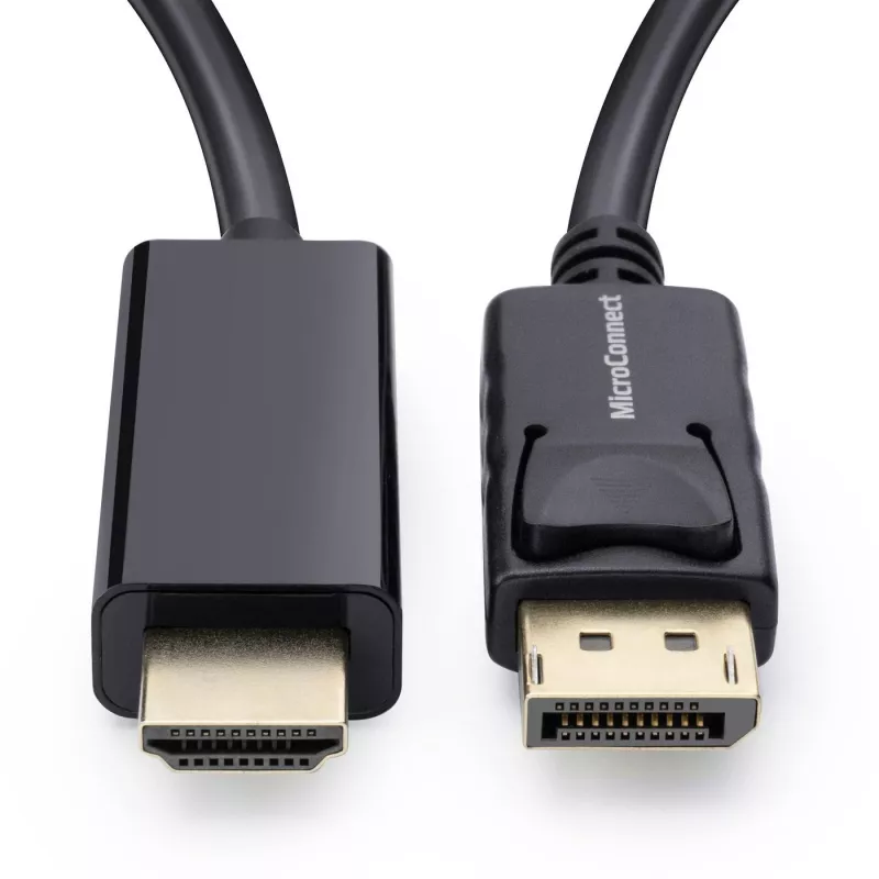 Microconnect MC-DP-HDMI-150 Καλώδιο-αντάπτορας βίντεο 1,5 m DisplayPort μαύρο