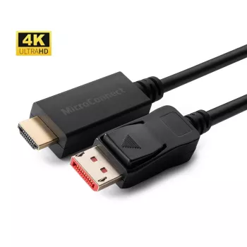 Microconnect MC-DP-HDMI-3004K Καλώδιο-αντάπτορας βίντεο 3 m DisplayPort μαύρο