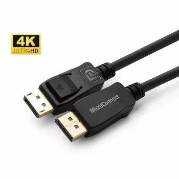 Microconnect MC-DP-MMG-1500 Καλώδιο DisplayPort 15 m μαύρο